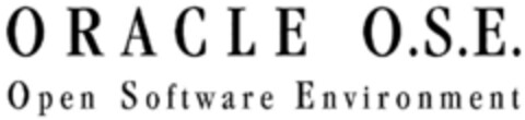 ORACLE O.S.E. Logo (DPMA, 23.04.1991)