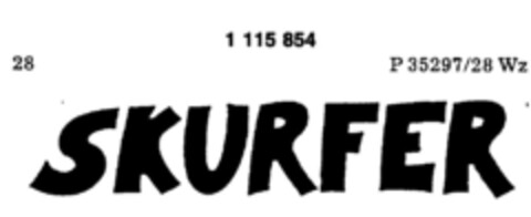 SKURFER Logo (DPMA, 15.06.1987)