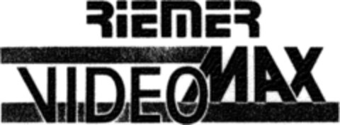 RIEMER VIDEO MAX Logo (DPMA, 13.09.1990)