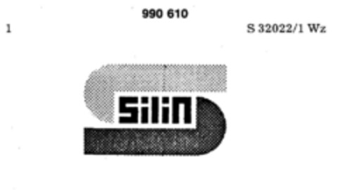 Silin Logo (DPMA, 02.06.1978)