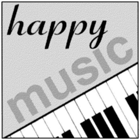 happy music Logo (DPMA, 23.06.1993)