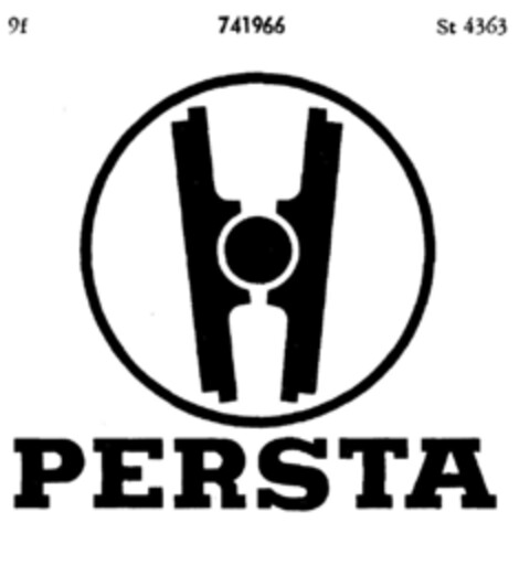 PERSTA Logo (DPMA, 21.03.1959)