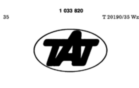 TAT Logo (DPMA, 11.03.1980)