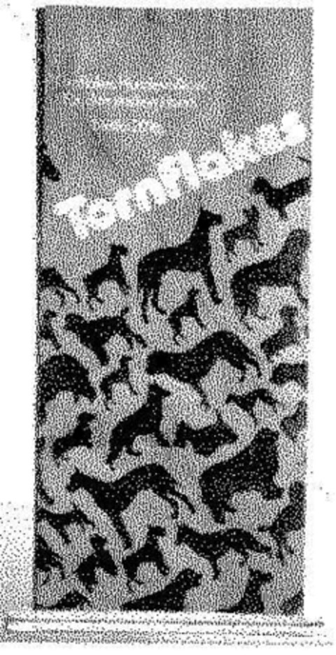 Tornflakes Hundevollkost. Für den starken Hund. Logo (DPMA, 20.03.1985)