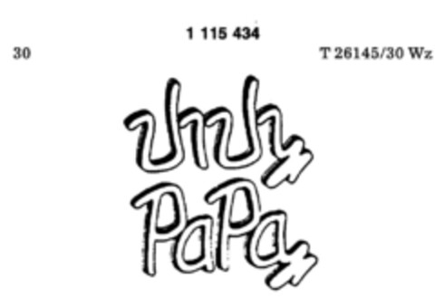 PaPa Logo (DPMA, 10.12.1986)