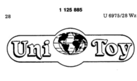 Uni Toy Logo (DPMA, 03.06.1987)