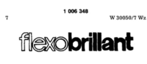 flexobrillant Logo (DPMA, 10.09.1979)