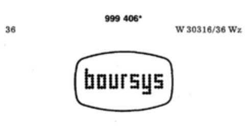 boursys Logo (DPMA, 24.12.1979)