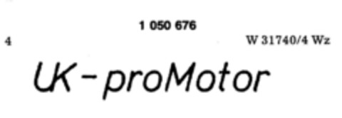 UK-proMotor Logo (DPMA, 20.08.1981)