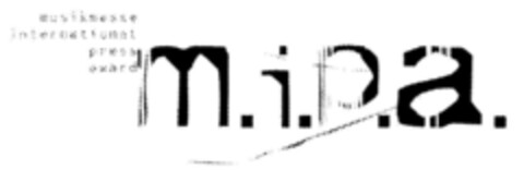 m.i.p.a. Logo (DPMA, 06.04.2000)
