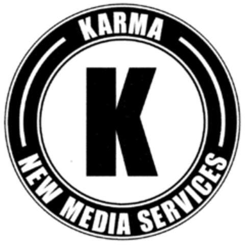 K KARMA NEW MEDIA SERVICES Logo (DPMA, 11.05.2001)