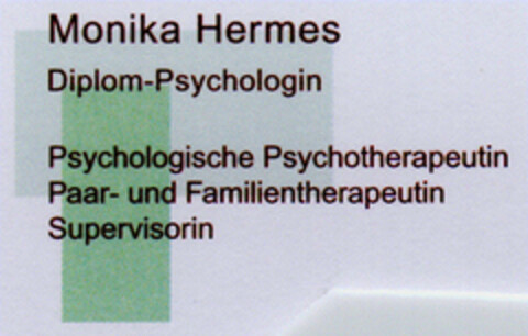 Monika Hermes Diplom-Psychologin Logo (DPMA, 10/09/2001)