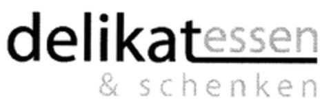 delikatessen & schenken Logo (DPMA, 07/21/2009)