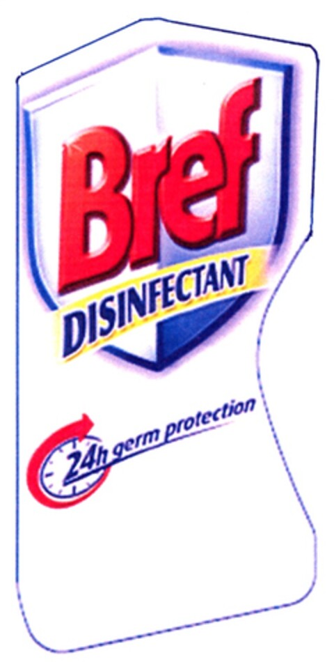 Bref DISINFECTANT 24h germ protection Logo (DPMA, 11.08.2009)