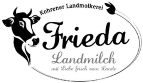 Kohrener Landmolkerei Frieda Landmilch mit Liebe frisch vom Lande Logo (DPMA, 22.11.2011)