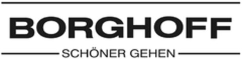 BORGHOFF SCHÖNER GEHEN Logo (DPMA, 25.10.2013)
