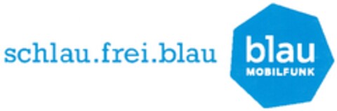 schlau.frei.blau blau MOBILFUNK Logo (DPMA, 28.11.2013)