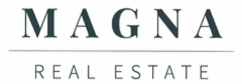 MAGNA REAL ESTATE Logo (DPMA, 04/19/2018)