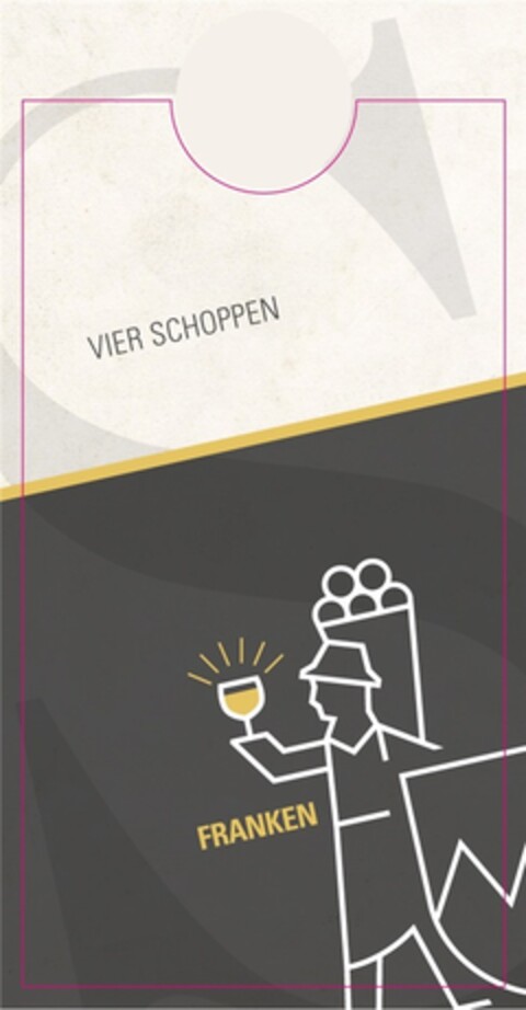 VIER SCHOPPEN FRANKEN Logo (DPMA, 23.01.2018)
