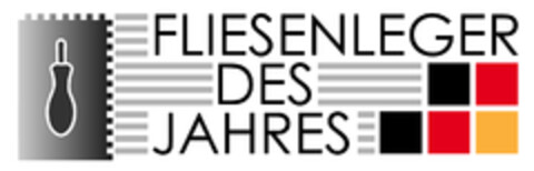 FLIESENLEGER DES JAHRES Logo (DPMA, 10/17/2018)