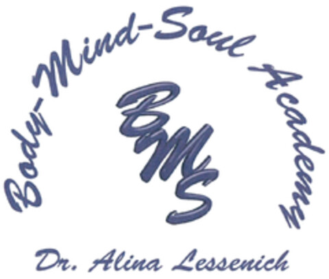 BMS Body-Mind-Soul Academy Dr. Alina Lessenich Logo (DPMA, 09.04.2019)