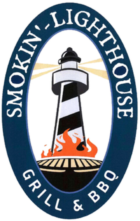 SMOKIN'-LIGHTHOUSE GRILL & BBQ Logo (DPMA, 07/14/2022)