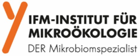 IFM-INSTITUT FÜR MIKROÖKOLOGIE DER Mikrobiomspezialist Logo (DPMA, 07/11/2022)