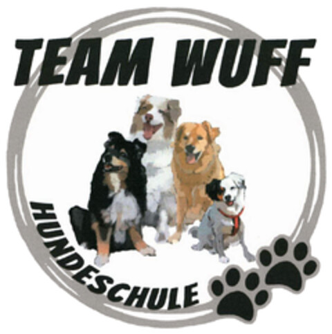 TEAM WUFF HUNDESCHULE Logo (DPMA, 09.06.2023)