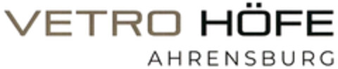 VETRO HÖFE AHRENSBURG Logo (DPMA, 05.09.2023)