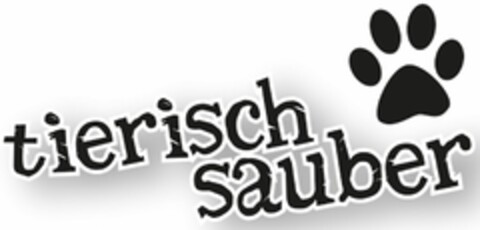 tierisch sauber Logo (DPMA, 06/13/2023)
