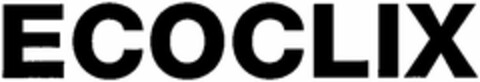 ECOCLIX Logo (DPMA, 25.06.2002)