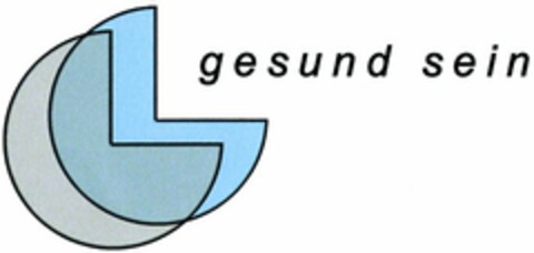 gesund sein Logo (DPMA, 12/03/2003)