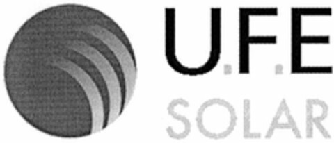 U.F.E SOLAR Logo (DPMA, 04.03.2004)