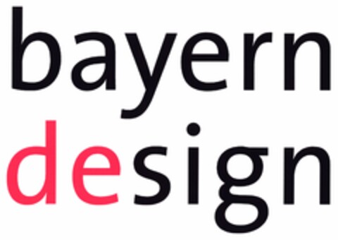 bayern design Logo (DPMA, 12.01.2006)