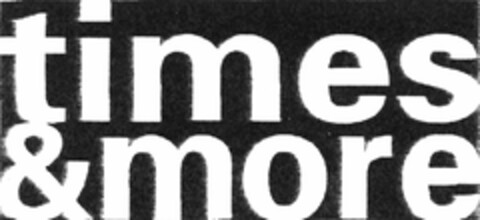 times & more Logo (DPMA, 03/06/2006)