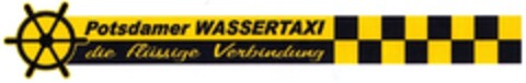 Potsdamer WASSERTAXI die flüssige Verbindung Logo (DPMA, 22.05.2007)
