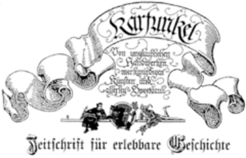 Karfunkel Zeitschrift für erlebbare Geschichte Logo (DPMA, 04/24/1996)