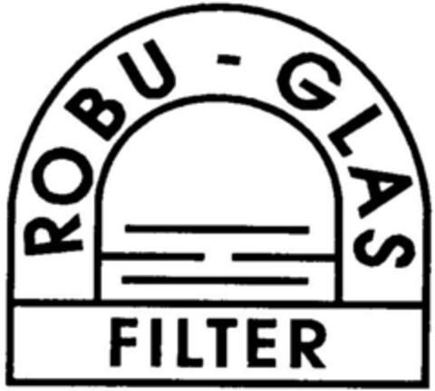 ROBU - GLAS FILTER Logo (DPMA, 06.12.1996)