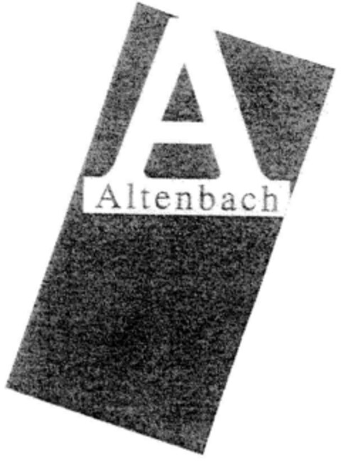 A ALTENBACH Logo (DPMA, 18.02.1998)