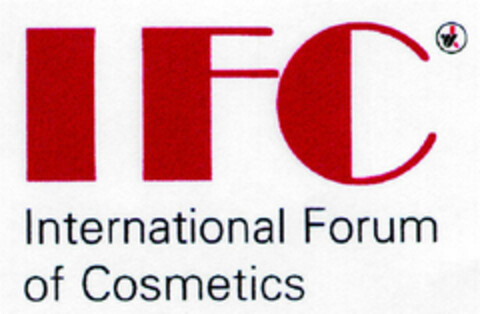 IFC International Forum of Cosmetics Logo (DPMA, 20.07.1998)