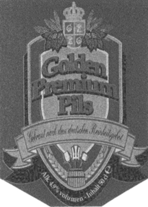 Golden Premium Pils Logo (DPMA, 05/20/1994)