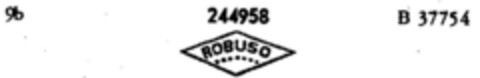 ROBUSO Logo (DPMA, 21.02.1920)