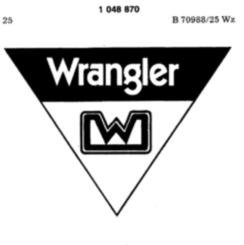 Wrangler Logo (DPMA, 30.08.1982)