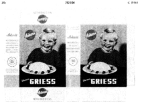 Askania Weizen GRIESS Logo (DPMA, 08.11.1960)