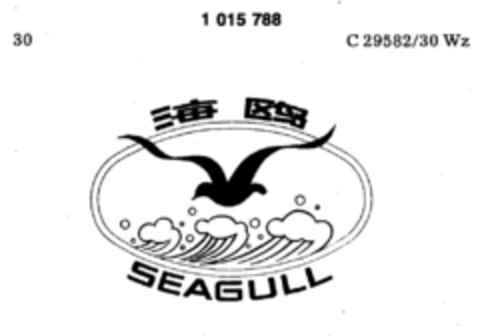 SEAGULL Logo (DPMA, 09.08.1980)