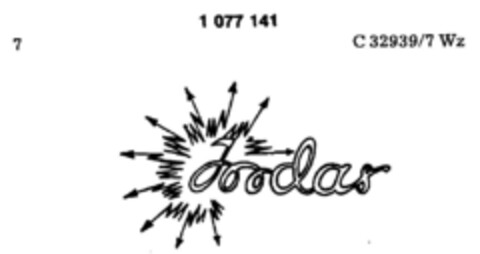 Indar Logo (DPMA, 03/13/1984)