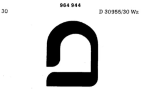 964944 Logo (DPMA, 24.01.1977)