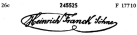 Heinrich Franck Söhne Logo (DPMA, 06.02.1920)