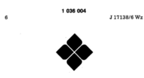 1036004 Logo (DPMA, 30.10.1981)