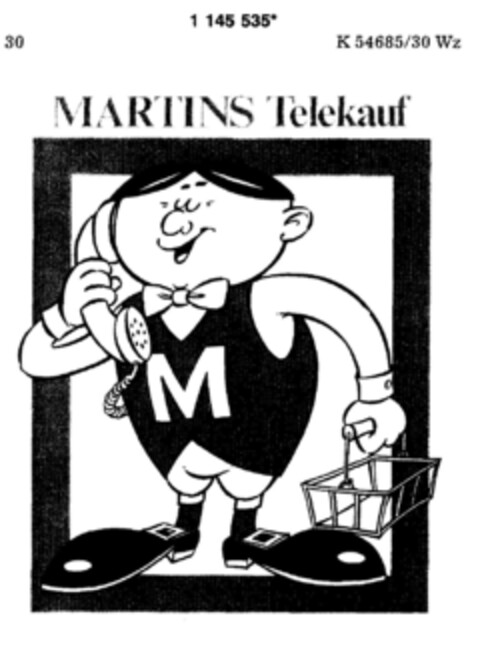 MARTINS Telekauf Logo (DPMA, 11.07.1989)